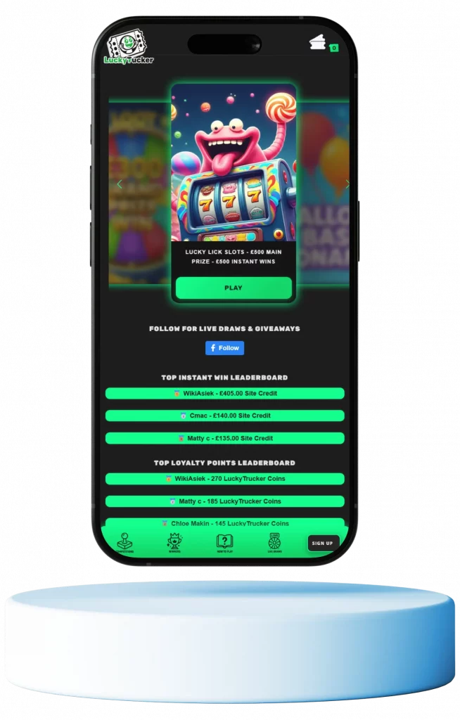 Landing Page (Mobile)