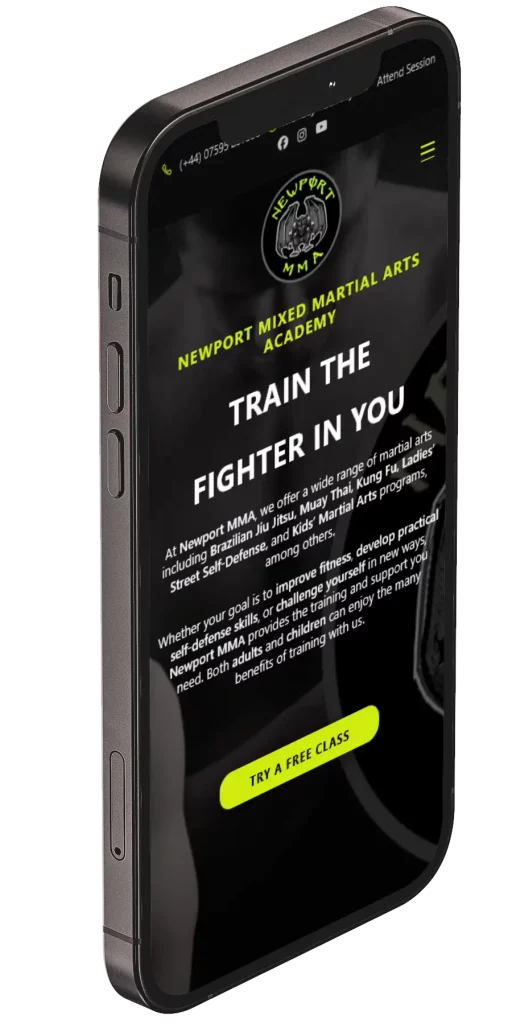 Landing Page (Mobile View)