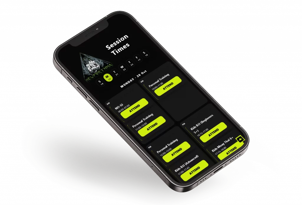 Class Timetable (Mobile View)