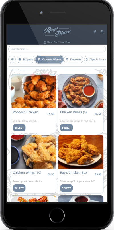 Intuitive Mobile Menu Interface