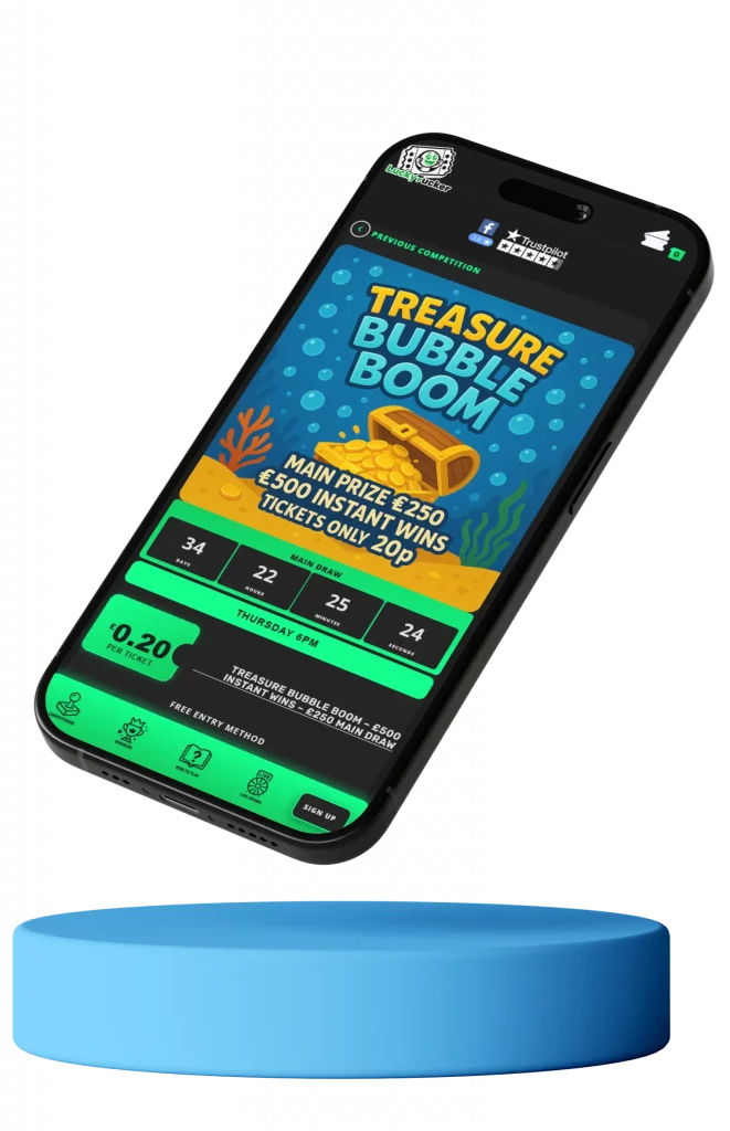 Single Competition Page (Mobile View)