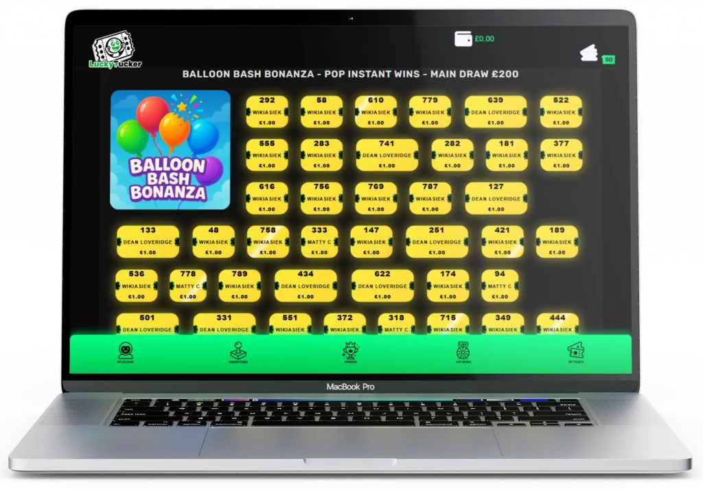 Winner Display (Desktop View)