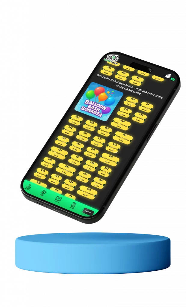 Winner Display (Mobile View)