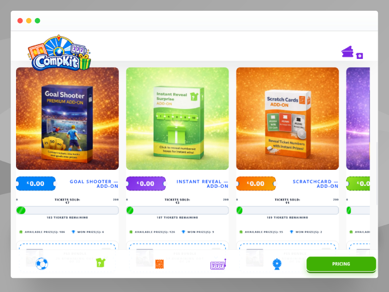 Gamification Engine Demo Interface