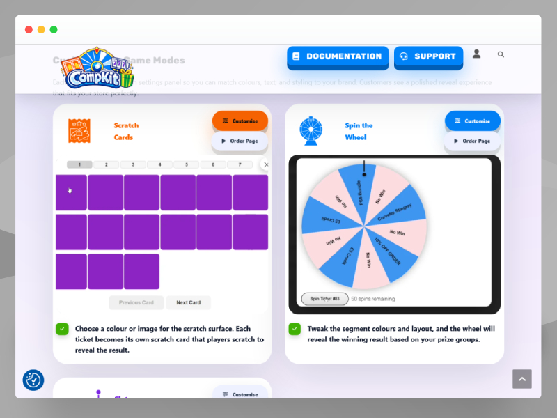 Spin the Wheel Reward Experience
